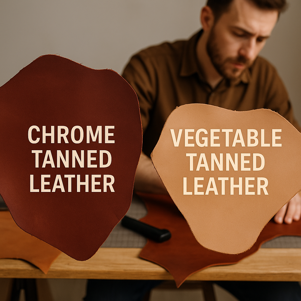Tanning Methods: Chrome vs. Vegetable Tanned Leather