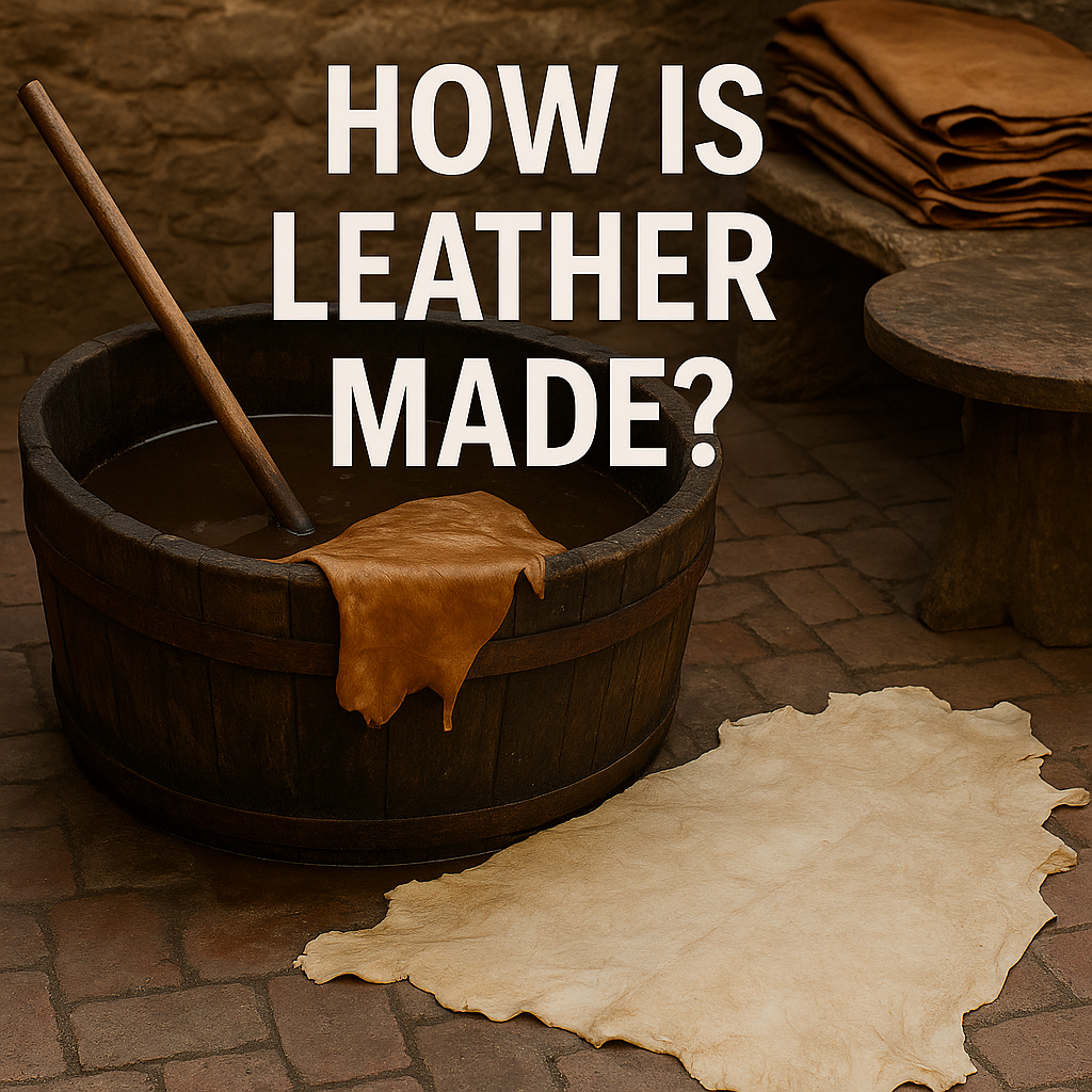 How Is Leather Made? The Leather Manufacturing Process Explained