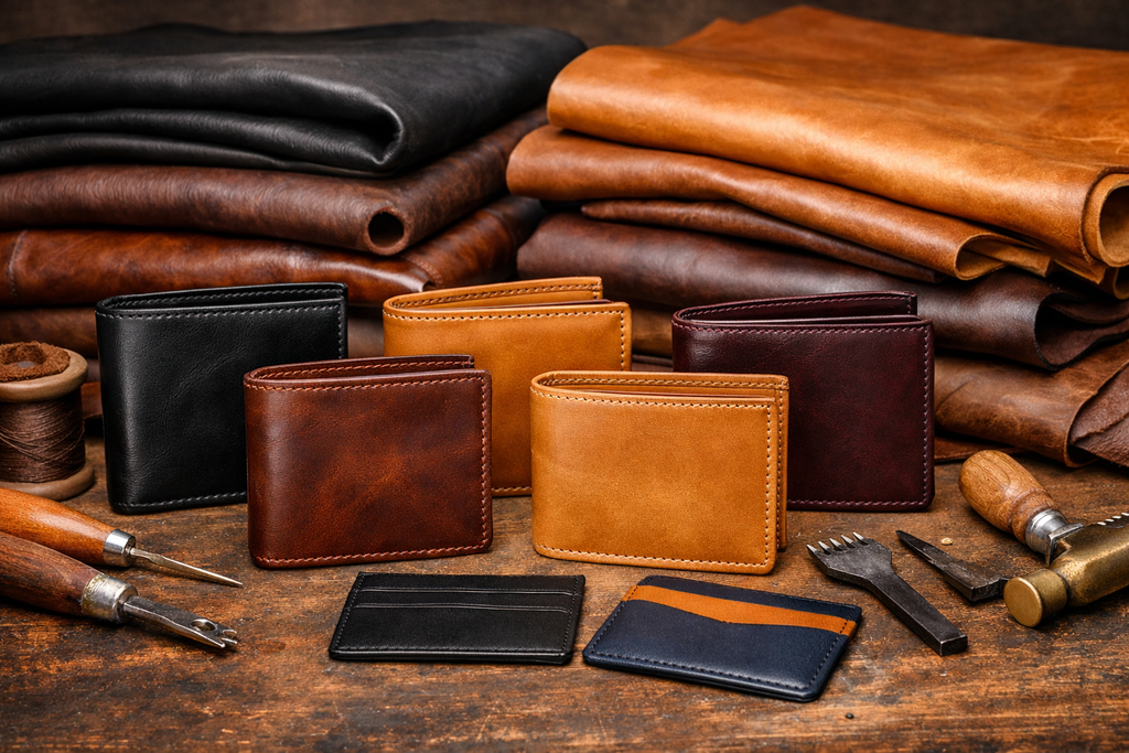 What Leather Should I Use for Wallets? – Leather Lady NC